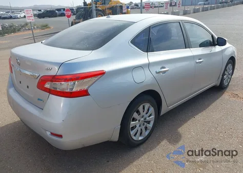 2013 Nissan Sentra Sv из США, поврежденный, VIN 3N1AB7AP5DL630725